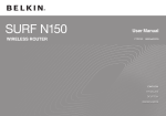 Belkin N150 User's Manual