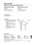 Belkin P35727ec User's Manual