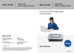 Belkin F5D5630AU User's Manual