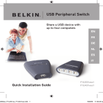 Belkin F1U201VEA1 User's Manual