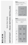 Belkin BG108000-04 User's Manual