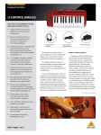 Behringer U-Control UMA25S Brochure