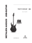 Behringer IAXE629 User's Manual