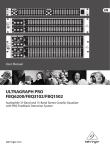 Behringer FBQ6200 User's Manual