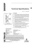 Behringer DI600P User's Manual