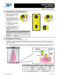 BEA Spotfinder Infrared Zone Locator User's Manual