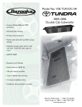 Bazooka VSE-TUN-DC-04 User's Manual