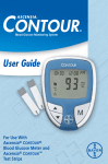 Bayer HealthCare CONTOUR Blood Glucose Meter and Ascensia CONTOURTM Test Strips User's Manual