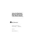 Bay Technical Associates BayStack Fiber Media Adapter User's Manual