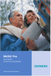 Battery-Biz MUSIC Pro Pro IT User's Manual