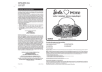 Barbie IHOME BIM22 User's Manual