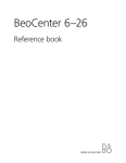 Bang & Olufsen BEOCENTER 26-Jun User's Manual