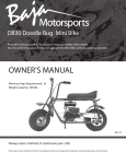 Bajaj Electricals DB30 User's Manual