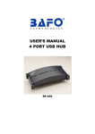 Bafo Technologies BAFO BF-400 User's Manual