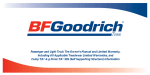 B.F. Goodrich Tire User's Manual