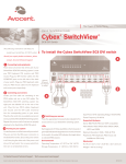 Avocent SC8 User's Manual