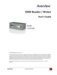 Avenview EDID Reader / Writer C-EDID-RW User's Manual