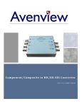 Avenview C-COMP-HDSDI User's Manual