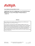 Avaya VPNremote Phone User's Manual