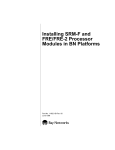 Avaya FRE/FRE-2 User's Manual