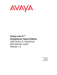 Avaya one-X Deskphone Value Edition 1600 Series Administrator's Guide