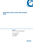 Avaya Multimedia Contact Center User's Manual