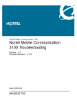 Avaya Mobile Communication 3100 User's Manual