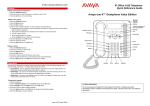 Avaya IP Office 1416 Quick Reference Guide