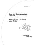 Avaya i2002 User Guide