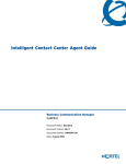 Avaya Contact Center User's Manual