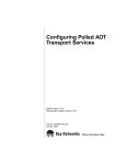 Avaya Configuring Polled AOT Transport Services User's Manual