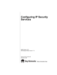 Avaya Configuring Integrated IP Security User's Manual