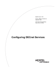 Avaya Configuring DECnet Services User's Manual