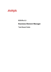 Avaya Business Element Manager BCM Rls 6.0 User's Manual