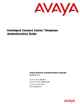 Avaya Business Communications Manager - Intelligent Contact Center Telephone User's Manual