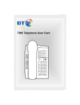 Avaya BT - 7000 Telephone User's Manual