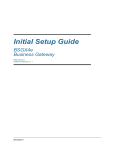 Avaya BSGX4e Setup Guide