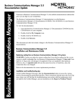 Avaya BCM 2.5 User's Manual