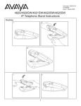 Avaya 4620/4620SW/4621SW/4622SW/4625SW User's Manual