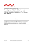 Avaya 4600 Series IP Telephones User's Manual