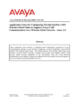Avaya 4600 Series IP Telephones Application Note