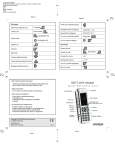 Avaya 4075 DECT Handset Quick Reference Guide