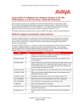 Avaya 2050 IP Softphone Release 4.4 Service Pack 2 User's Manual