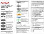 Avaya 1230E Quick Reference Guide