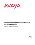 Avaya 1030/1040/1050 Administrator's Guide