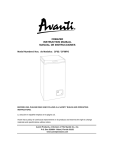 Avanti CF63 User's Manual