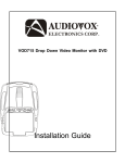 Audiovox VOD715 User's Manual
