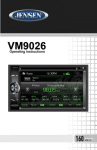 Audiovox VM9026 Owner's Manual