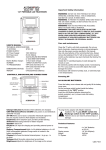 Audiovox TFT - 1800 User's Manual