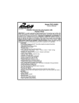 Audiovox PRO 2000S User's Manual